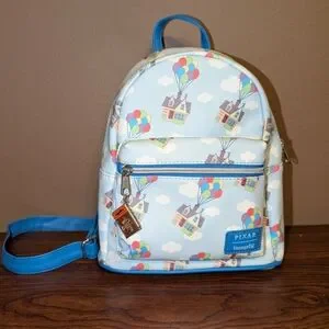 Loungefly Pixar Blue and White Character Backpack 31420697_hi?h=630 main image 4